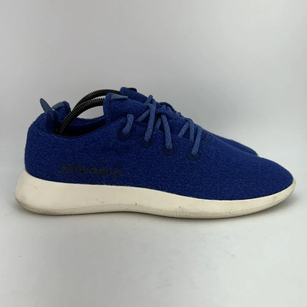 Allbirds Shoes Mens Size 11 Blue Wool Runners Casual Sneakers Golf Lace Up